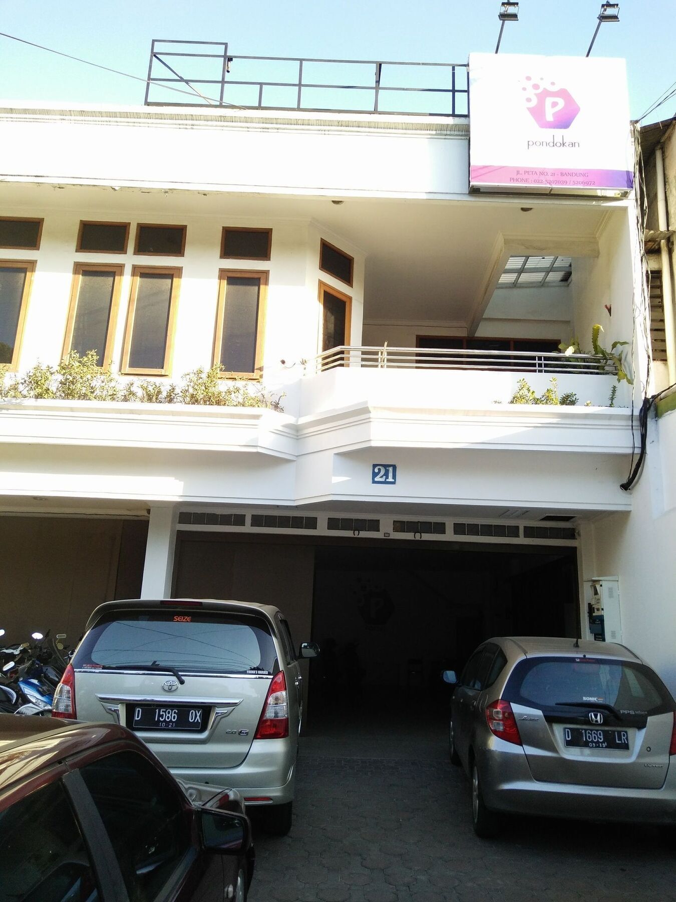 Peta Hostel Bandung Exterior foto